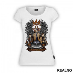 OUTLET - Bela ženska majica veličine XS - Supernatural