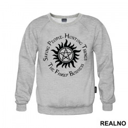 Saving People, Hunting Things - The Family Business Circle And Protection Tattoo - Supernatural - Duks Saving People, Hunting Things - The Family Business Circle And Protection Tattoo - Supernatural - Duks