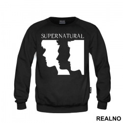 Black Outlines - Sam, Dean And Cas - Supernatural - Duks