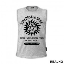 Winchesters Bros. Fighting Evil Since 1983 - Supernatural - Majica Winchesters Bros. Fighting Evil Since 1983 - Supernatural - Majica