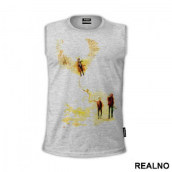 Dean, Sam And Castiel - Watercolor - Supernatural - Majica