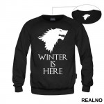 Winter Is Here - Gray Dire Wolf Sigil - House Stark - Game Of Thrones - GOT - Duks