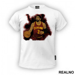 Kyrie Irving Black Siluete Artwork - NBA - Košarka - Majica