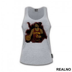 Kyrie Irving Black Siluete Artwork - NBA - Košarka - Majica