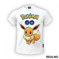 Eevee - Pokemon - Go - Majica