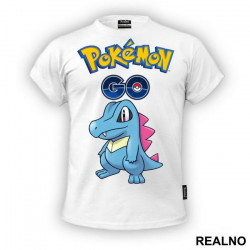 Totodile - Pokemon - Go - Majica