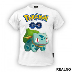 Bulbasaur - Pokemon - Go - Majica