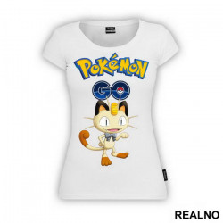 Meowth - Pokemon - Go - Majica
