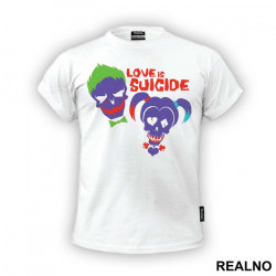 Love Is Suicide - Suicide Squad - Majica Love Is Suicide - Suicide Squad - Majica