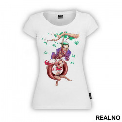 Harley And Joker On The Swing - Suicide Squad - Majica Harley And Joker On The Swing - Suicide Squad - Majica