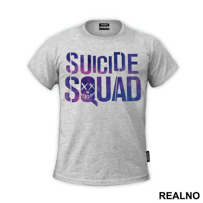 Purple Logo - Suicide Squad - Majica