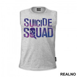 Purple Logo - Suicide Squad - Majica