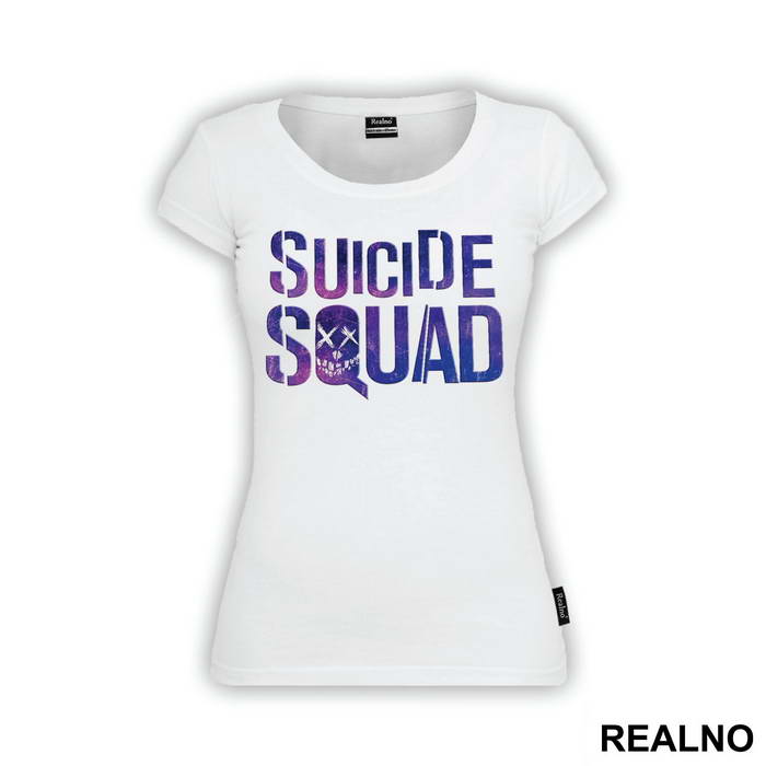 Purple Logo - Suicide Squad - Majica
