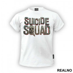 Brown Logo - Suicide Squad - Majica