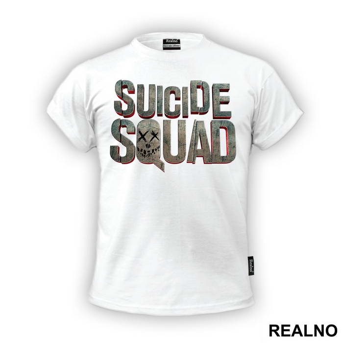 Brown Logo - Suicide Squad - Majica