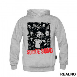 Black, White And Red - Suicide Squad - Duks