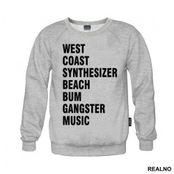 West Coast Synthesizer Beach Bum Gangster Music - Muzika - Duks