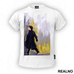 Wax Colors Portrait - Sherlock Holmes - Majica