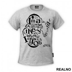 I'm a consulting detective. The Only One In The World. I Invented The Job. - Sherlock Holmes - Majica
