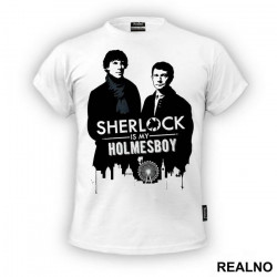 Sherlock Is My Holmesboy - Sherlock Holmes - Majica