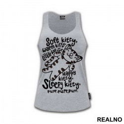 Soft Kitty, Warm Kitty, Little Ball Of Fur. Happy Kitty, Sleepy Kitty, Purr, Purr, Purr. - With Kitty - The Big Bang Theory - TBBT - Majica