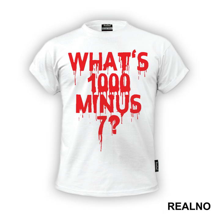 What's 1000 Minus 7? - Tokyo Ghoul - Majica