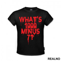 What's 1000 Minus 7? - Tokyo Ghoul - Majica What's 1000 Minus 7? - Tokyo Ghoul - Majica
