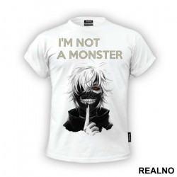 I'm Not A Monster - Tokyo Ghoul - Majica I'm Not A Monster - Tokyo Ghoul - Majica
