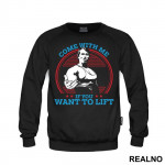 Come With Me If You Want To Lift - Blue And Red - Trening - Duks