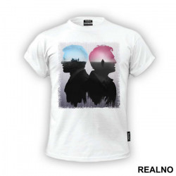 Rust And Roy - True Detective - Majica