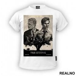 Detective Rust And Detective Roy - Brown - True Detective - Majica
