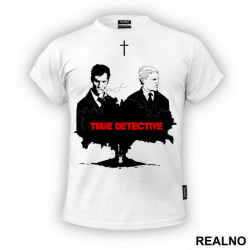 Detective Rust And Detective Roy - Black - True Detective - Majica
