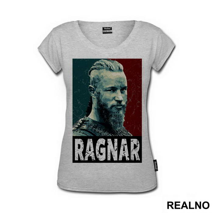 Ragnar Blue And Red - Vikings - Majica