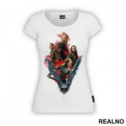 Ragnar Lothbrok, Lagertha, Rollo And Bjorn - Vikings - Majica Ragnar Lothbrok, Lagertha, Rollo And Bjorn - Vikings - Majica