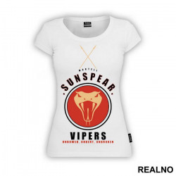 Martell Sunspear Vipers - Unbowed, Unbent, Unbroken - House Martell - Game Of Thrones - GOT - Majica