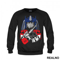 Optimus Prime Holding A Cube - Transformers - Duks