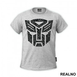 Autobot Logo Text - Transformers - Majica Autobot Logo Text - Transformers - Majica