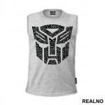 Autobot Logo Text - Transformers - Majica