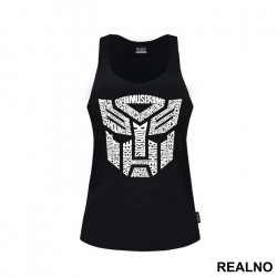 Autobot Logo Text - Transformers - Majica Autobot Logo Text - Transformers - Majica