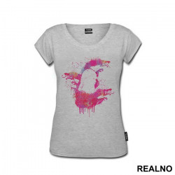 Khaleesi And The Dragons Pink Color Splash - House Targaryen - Game Of Thrones - GOT - Majica