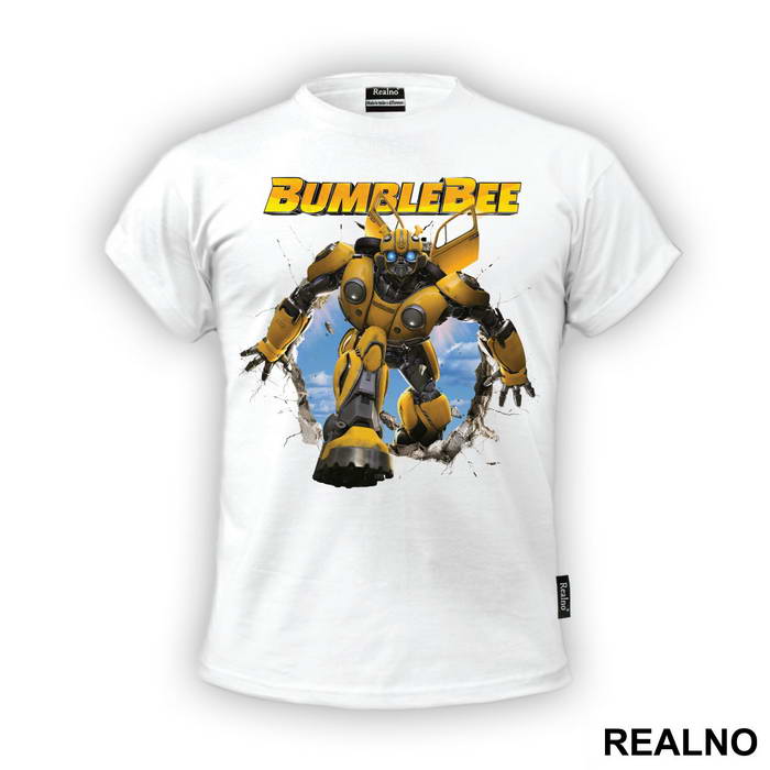 Bumblebee Breaking Through - Transformers - Majica