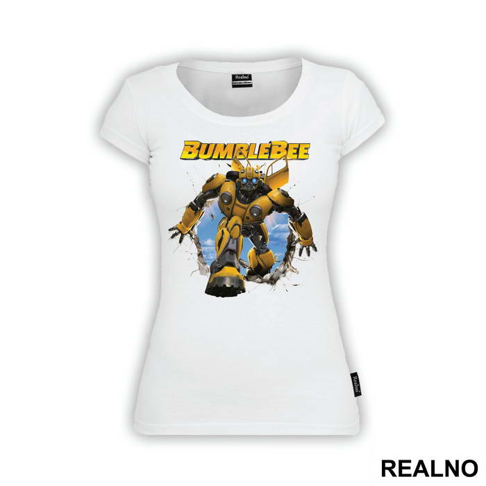 Bumblebee Breaking Through - Transformers - Majica