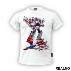 Sky Fire Illustration - Transformers - Majica