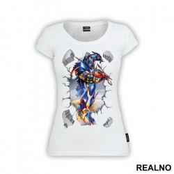 Optimus Prime Breaking Through - Transformers - Majica