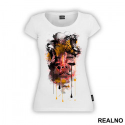 Wild Girl Abstarct - Art - Majica