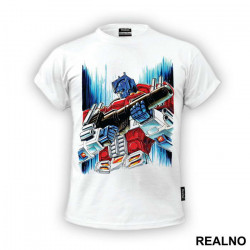 Optimus Prime Ready For Action - Transformers - Majica