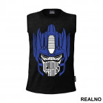 Optimus Prime Head Text - Transformers - Majica