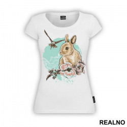 Be Careful Cute Bunny Eagle Is Watching - Art - Majica