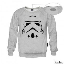 OUTLET - Sivi duks bez kapuljače dečiji model veličine 8 - Star Wars OUTLET - Sivi duks bez kapuljače dečiji model veličine 8 - Star Wars