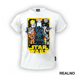 Cartoon - Star Wars - Majica